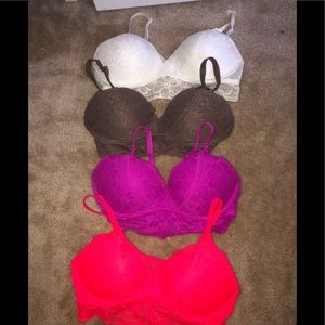 Victoria’s Secret PINK Limited Edition Bralettes